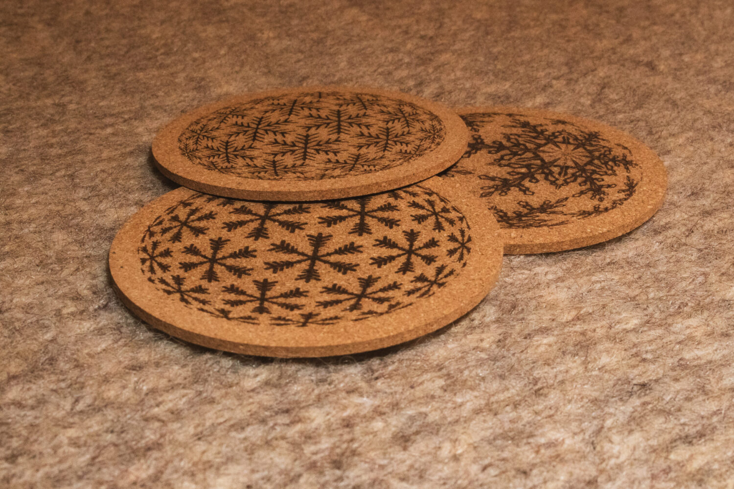 sous bock flocon iso